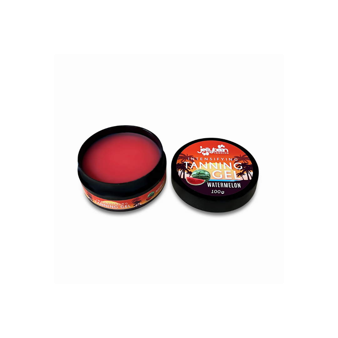 Jellybean Intensifying Tanning Gel in Watermelon
